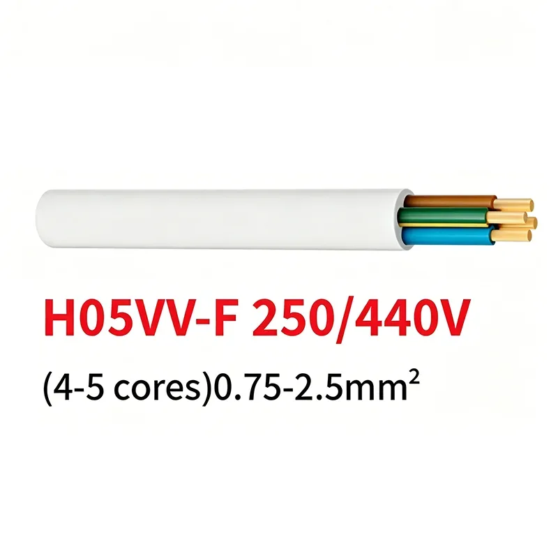 AS/NZS težki PVC gibki kabli